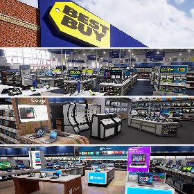 Best Buy Scene - Unreal Engine 4 model